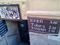 Цены на еду в Баку, Пиво в баре