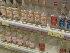 Цены на продукты питания в Белоруссии, Цены на Белорусскую водку