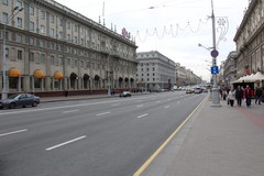 What to see in Minsk, Wide streets of Minsk 