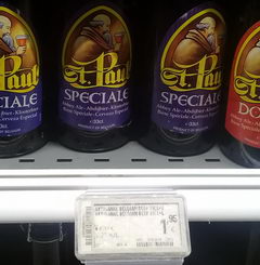 Beer prices in Belgium in the supermarket, Arpatisan beer