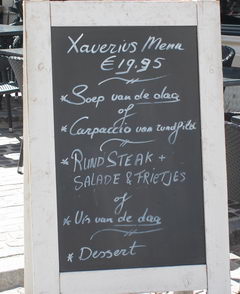 Цены на еду в Брюсселе, Кухня Бельгии