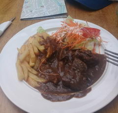 Food prices in Brussels in Belgium, Lunch of Belgian cuisine