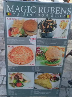 Цены на еду в Брюсселе в Бельгии, Итальянсяка еда	