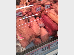 Цены на продукты в Болгарии, Бекон, буженина и другое мясо