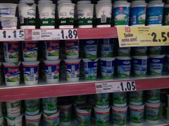 Цены на продукты питания в Болгарии, Различные йогурты
