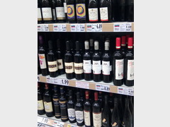 Food prices in Bulgaria in Sofia, Wines 
