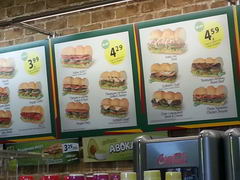 Fast food prices in Sofia, Subway