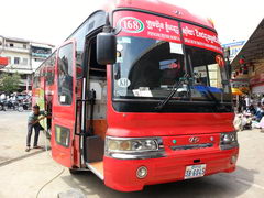 Cambodia, Phnom Penh, Bus Company Sorya