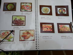 Cambodia restaurant prices, Lunch menu with pictures