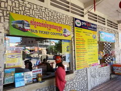 Транспорт в Камбодже, Сиануквиль, Касса по продаже билетов