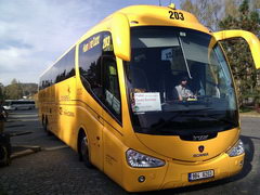 Intercity transport in the Czech Republic, bus Student Agency