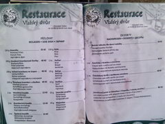 Prices for food in Cesky Krumlov (Czech Republic), Desserts