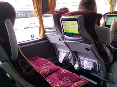 Междугородний транспорт в Чехии, Автобус Lux Express внутри