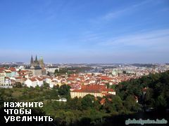 Holiday in Prague, View from the Visegrad