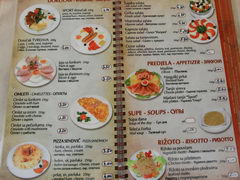 Cafe prices in Montenegro in Budva, breakfast, snacks, soups - the price list
