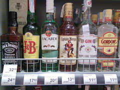 Цены на алкоголь в Черногории в Будве, Крепкий алкоголь