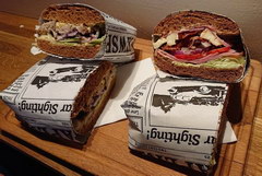 Food in Denmark in Copenhagen, Smorrebrod sandwiches