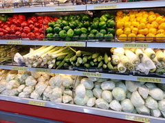 Grocery prices in Dubai in UAE, Cabbage and peppers