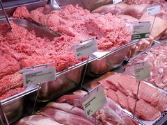 Food prices in grocery stores in Tallinn, Fresh meat