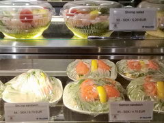 How much to eat on the Silja Line ferry, More salads and sandwiches