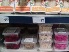 Food prices in Estonia, Ready meals - sandwiches and salads