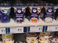 Цены на продукты в Эстоинии, Эстонский йогурт
