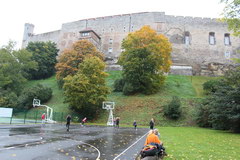 Tallinn sights, Walls of the city fortress Toompea 