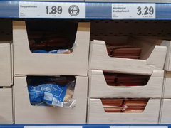 Grocery prices in Helsinki, Various sausages