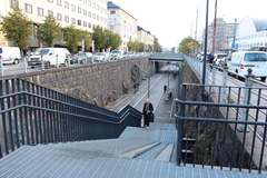 Велосипед в Хельсинки, Велосипедные и пешеходные тоннели