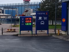 Prices for transport in Finland, Prices for gasoline in Finland