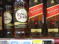 Цены в Париже на продукты, Виски Red label