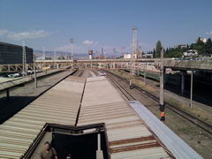 Trains in Georgia,  main railway station