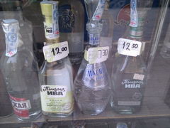 Цены на продукты в Грузии, Стоимость водки