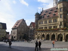Фотографии Германии и Баварских городков, Городская площать Роттенбурга