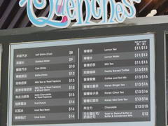 Hong Kong, food court prices, drinks