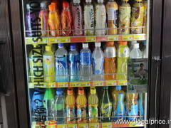 Hong Kong, food store prices, Chilled drinks