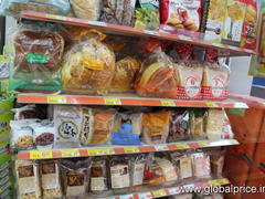 Hong Kong, food store prices, Bread and pastries