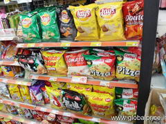 Hong Kong, food store prices, Price for chips