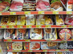 Hong Kong, food store prices, Dinners