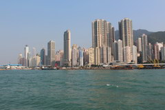 House prices in Hong Kong, View of Hong Kong from the Sea 