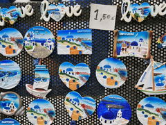 Souvenirs prices in Athens, magnets