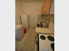 Accommodation in Dubrovnik (Croatia), Budget hotel kitchenette 