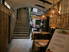 Trogir (Croatia)  restaurant prices, In a cafe