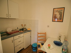 Жилье в Трогире (Хорватия), Номер включает кухню