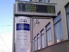 Transportation in Zagreb (Croatia), Bus stop