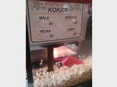 Street food  in Zagreb (Croatia), Popcorn