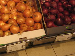 Food prices in Zagreb (Croatia), Onions