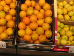 Цены на продукты в Загребе (Хорватия), Апельсины и лемоны