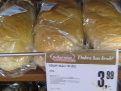 Food prices in Zagreb (Croatia), Bread white