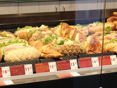 Prices in the cafe Zagreb (Croatia), Different sandwiches